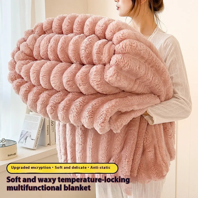 Luxurious Faux Fur Throw Blanket
